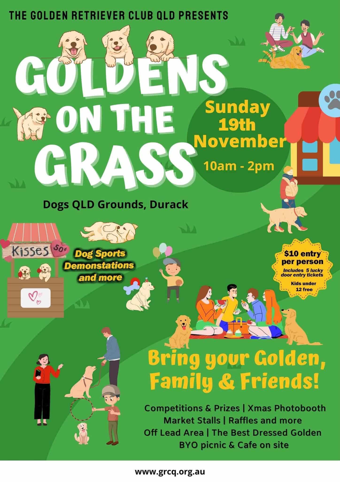 goldens on the green poster event