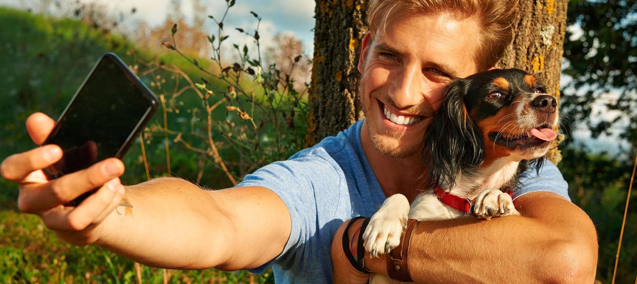 fostering a dog to help animal rescue